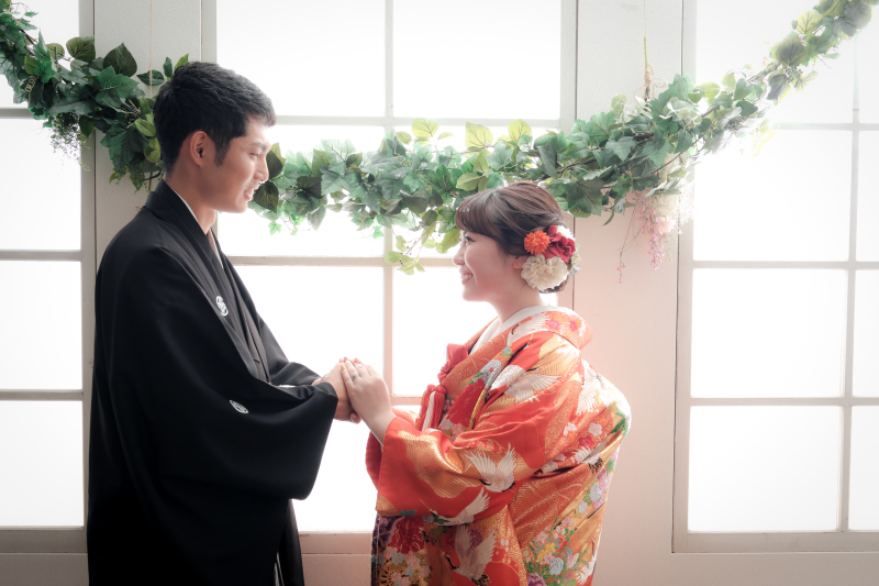 まずは和装で♪