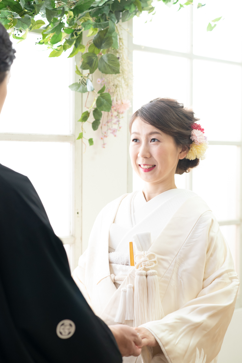 ご新婦様のソロショット