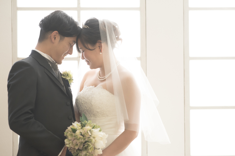 向かい合って・・・