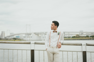 ご新郎様ヘアセット