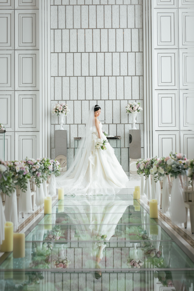 ウェディングドレス　参考写真です。 ONESTYLE 表参道で叶えるフォトウェディング・前撮り・ウェディング