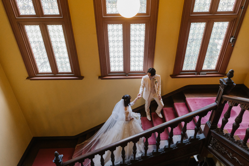 【洋館・邸宅プラン】旧岩崎邸庭園 館内+お庭撮影プラン◆ご新婦様ヘアメイク・移動費・申請費・補正済み全データ付