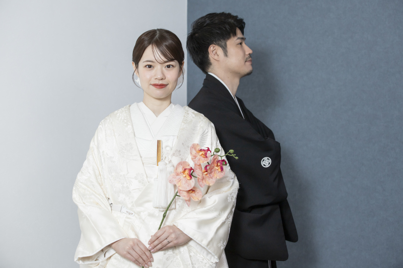【スタジオ】和装1着プラン◆ご新婦ヘアセット&メイク・衣装グレードアップ料金込み・45分撮影・全データ(補正済・50cut)付