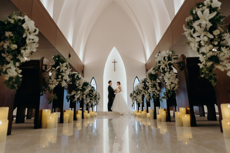 【チャペルフォト】関東25ヶ所&時期も選べる本格チャペルで"写真で残す結婚式"◆ヘアセット&メイク・移動費・申請費・全データ込み