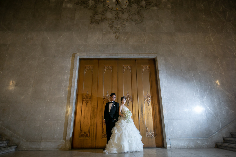 【東京国立博物館】撮影プラン※平均3〜4ヶ月待ち◆新婦ヘアセット&メイク・ドレス&タキシード・1.5時間撮影・移動費・全データ付