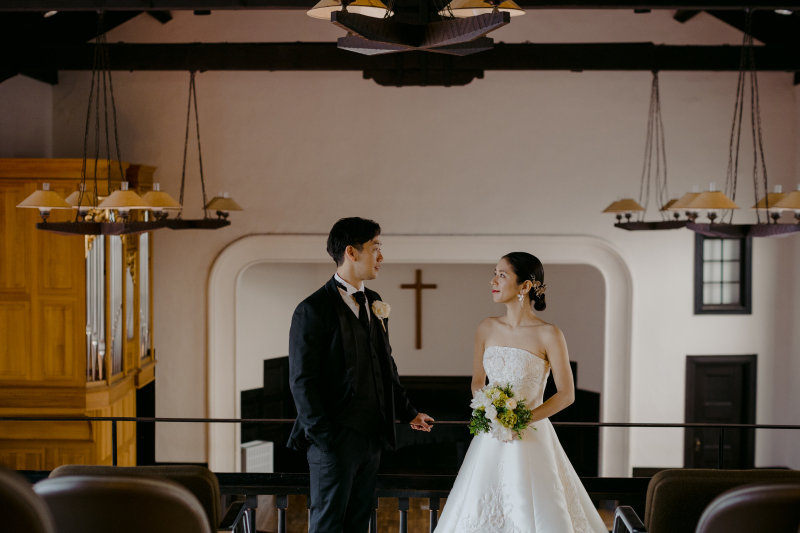 【チャペルフォト】関東28箇所&時期も選べる本格チャペルで"写真で残す結婚式"◆ヘアセット&メイク・移動費・申請費・全データ込み
