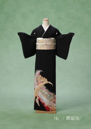 黒留袖１