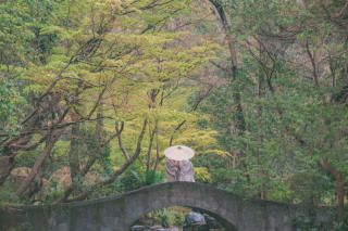 フォトスタジオ Jheart恵比寿_和装ロケーション【渋谷氷川神社／有栖川宮記念公園／林試の森公園】