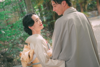 フォトスタジオ J Heart恵比寿_和装ロケーション【渋谷氷川神社／有栖川宮記念公園／林試の森公園】