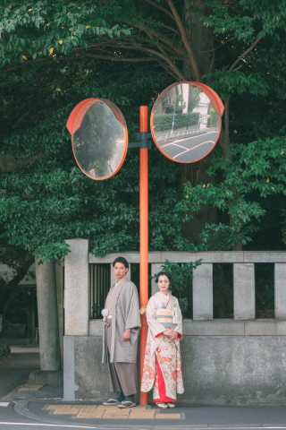 フォトスタジオ J Heart恵比寿_和装ロケーション【渋谷氷川神社／有栖川宮記念公園／林試の森公園】