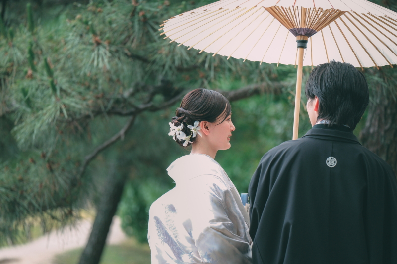 フォトスタジオ Jheart恵比寿_庭園で撮影できる