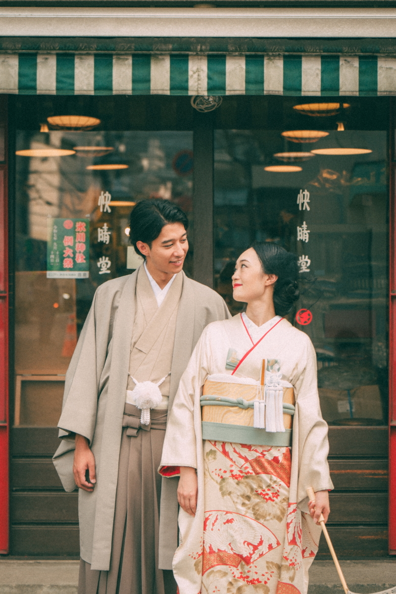 【恵比寿の街ぶら】和装ロケーションフォトプラン