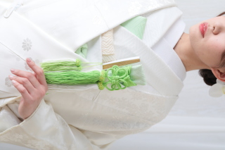 和装小物【グリーン】