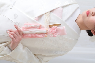 和装小物【ピンク×桜】