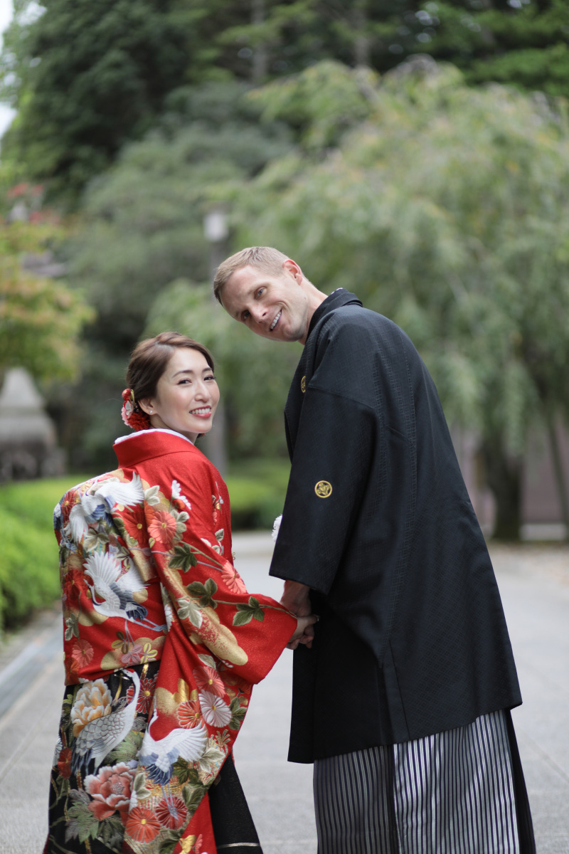 振り向きショット