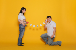 キュートなマタニティ撮影