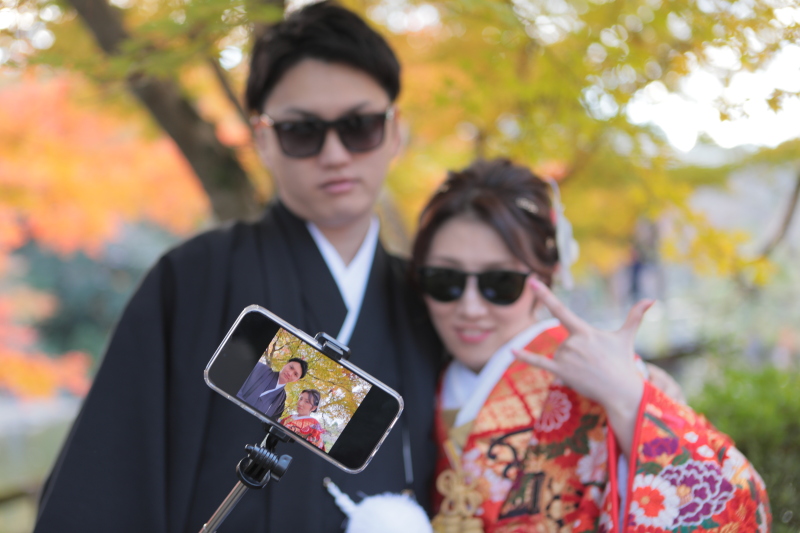 ノリノリで撮影!!