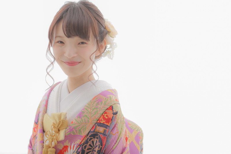 キュートな笑顔