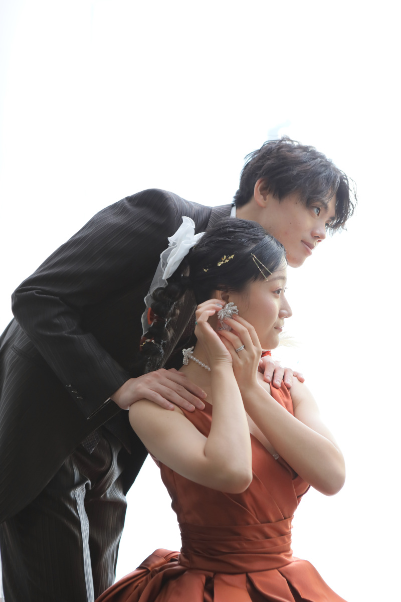 チラッとお支度ショット!!