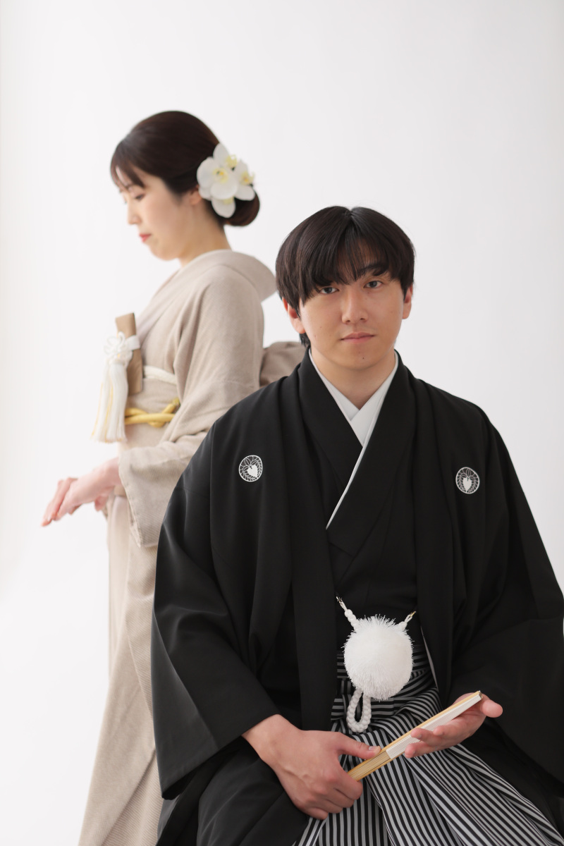 和装は落ち着いた雰囲気で・・・