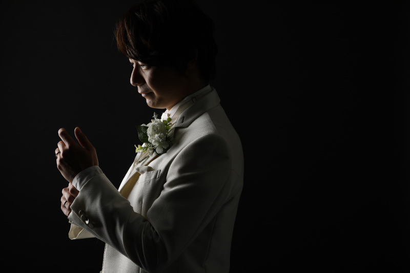 ご新郎様ソロショット