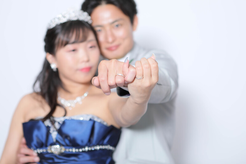 指輪も写そう!