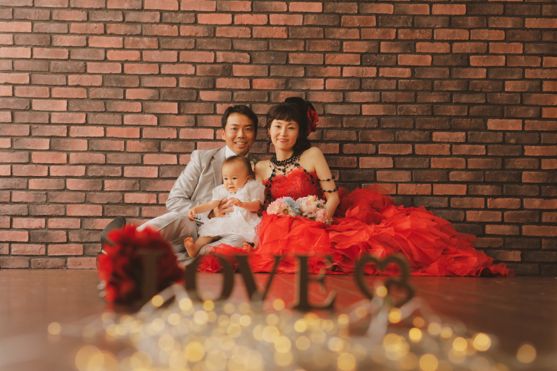 フォトスタジオプリンセス成田_家族・友人を撮影に呼べる