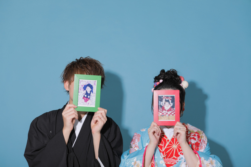 子供の頃の写真のお持込が人気です☆