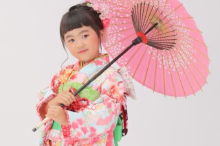 お子様(女の子)着物着付け