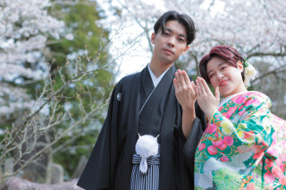 フォトスタジオプリンセス成田_和装ロケーション【成田山新勝寺】公園
