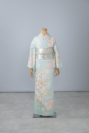 【訪問着】　水色