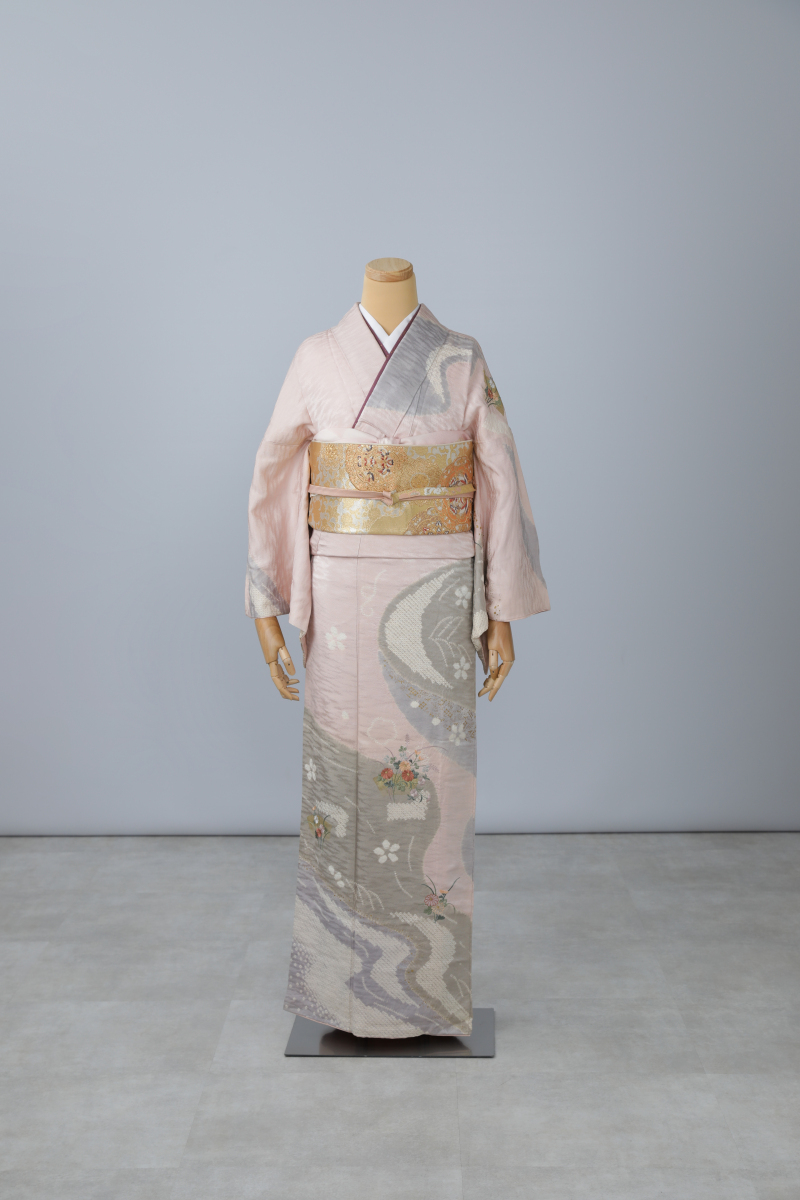 【訪問着】　薄ピンク