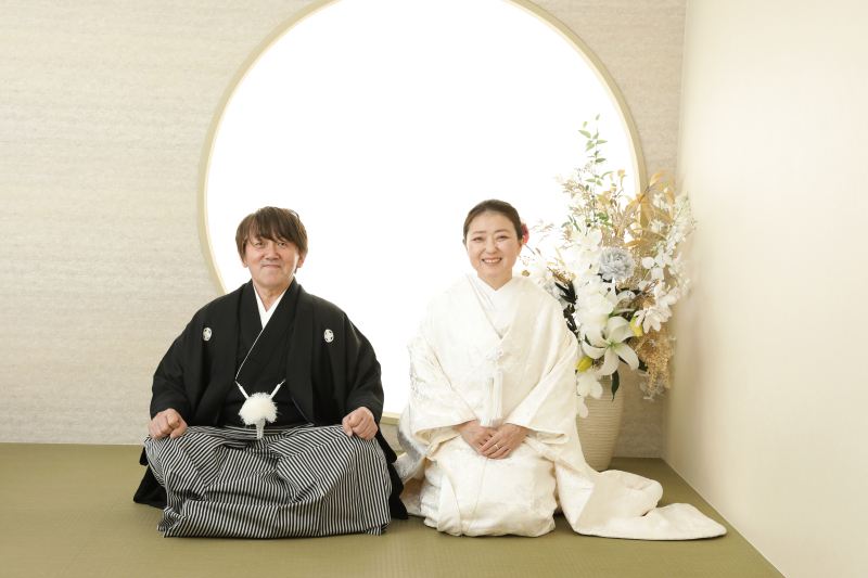 まずは白無垢から