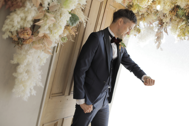 ご新郎様のソロショット