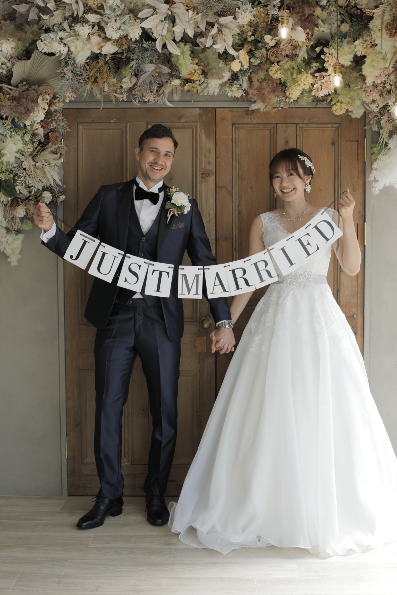 JUST MARRIED♪