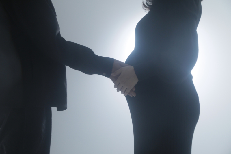 イメージ写真にあわせて！(マタニティスタジオ撮影)