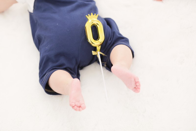 まずはお子様お一人の撮影からスタート!