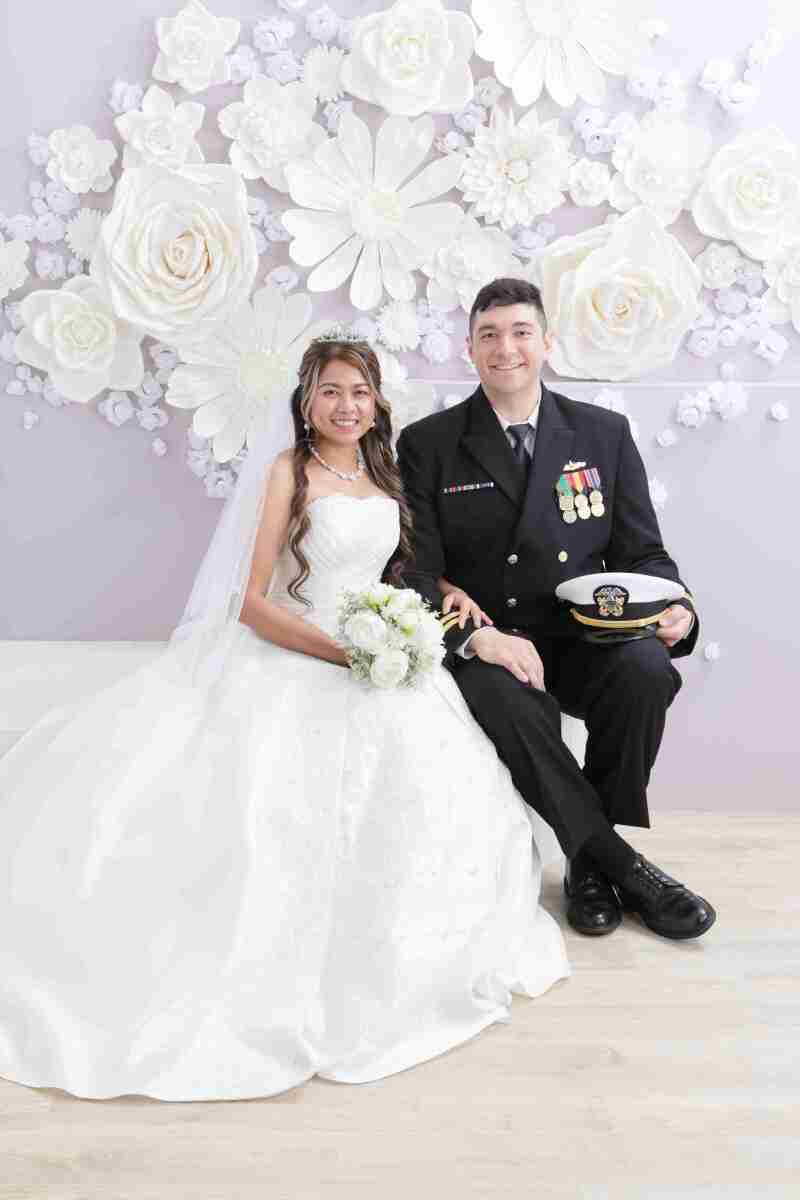 洋装にチェンジして撮影スタート