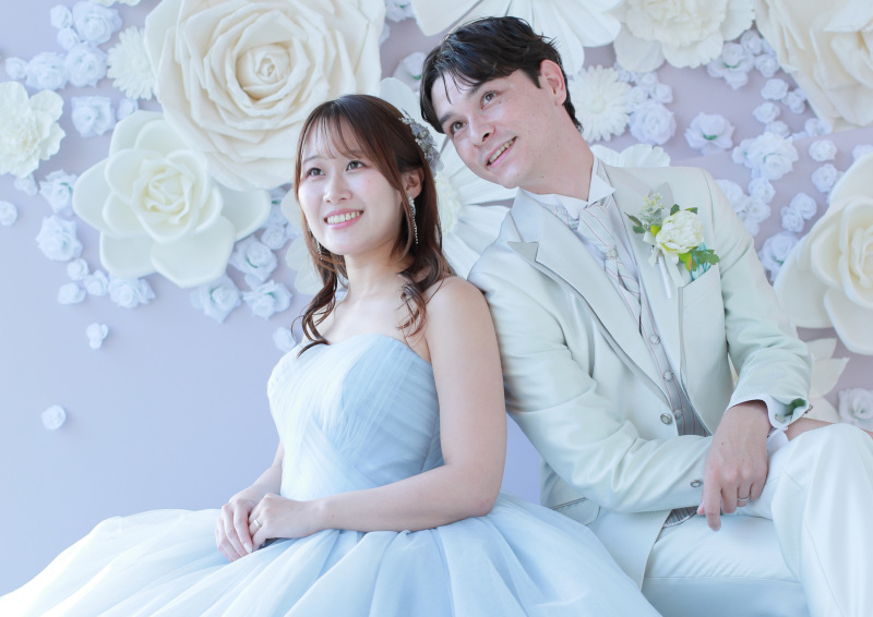 和装も洋装も楽しめます♪(和洋スタジオ撮影)