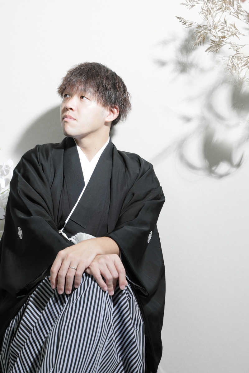 新郎ソロショット！