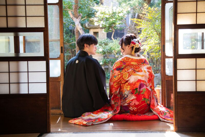 陽の光につつまれて