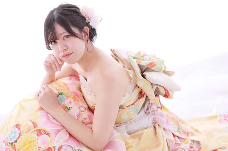 着物ドレス撮影