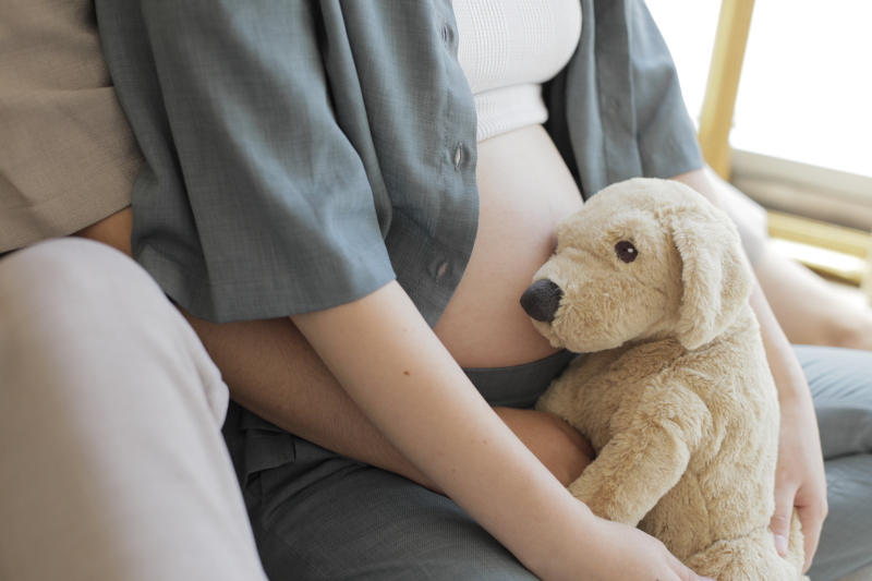 お持ち込みも大歓迎♪(マタニティスタジオ撮影)