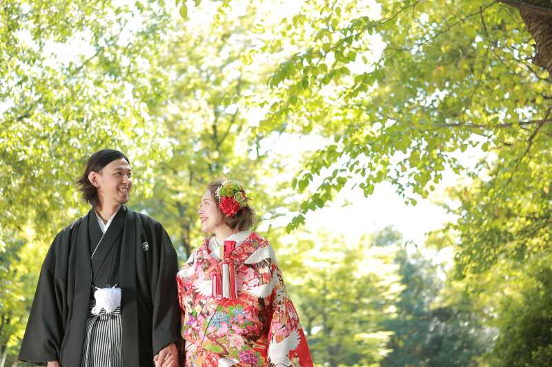 【和装ロケーション撮影】衣装1点、新婦ヘアメイク、着付込み!全カットデータ(80カット以上)付き♪