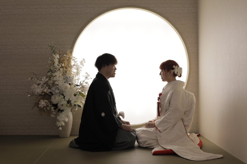 【日にち限定60%オフ】土日祝料金無料◎和装全カットデータプラン（衣装/新婦ヘアメイク/撮影/全40カットデータ付き）