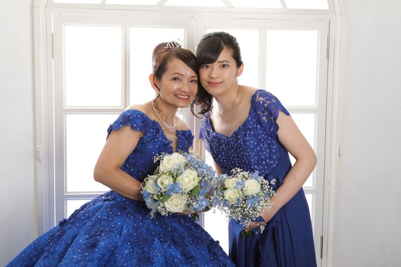 【金・銀婚式ファミリーフォト】ドレス&タキシード・ご婦人ヘアメイク・土日料金なし!