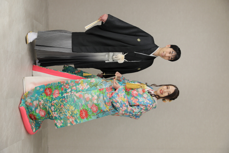 色打掛にお着替え