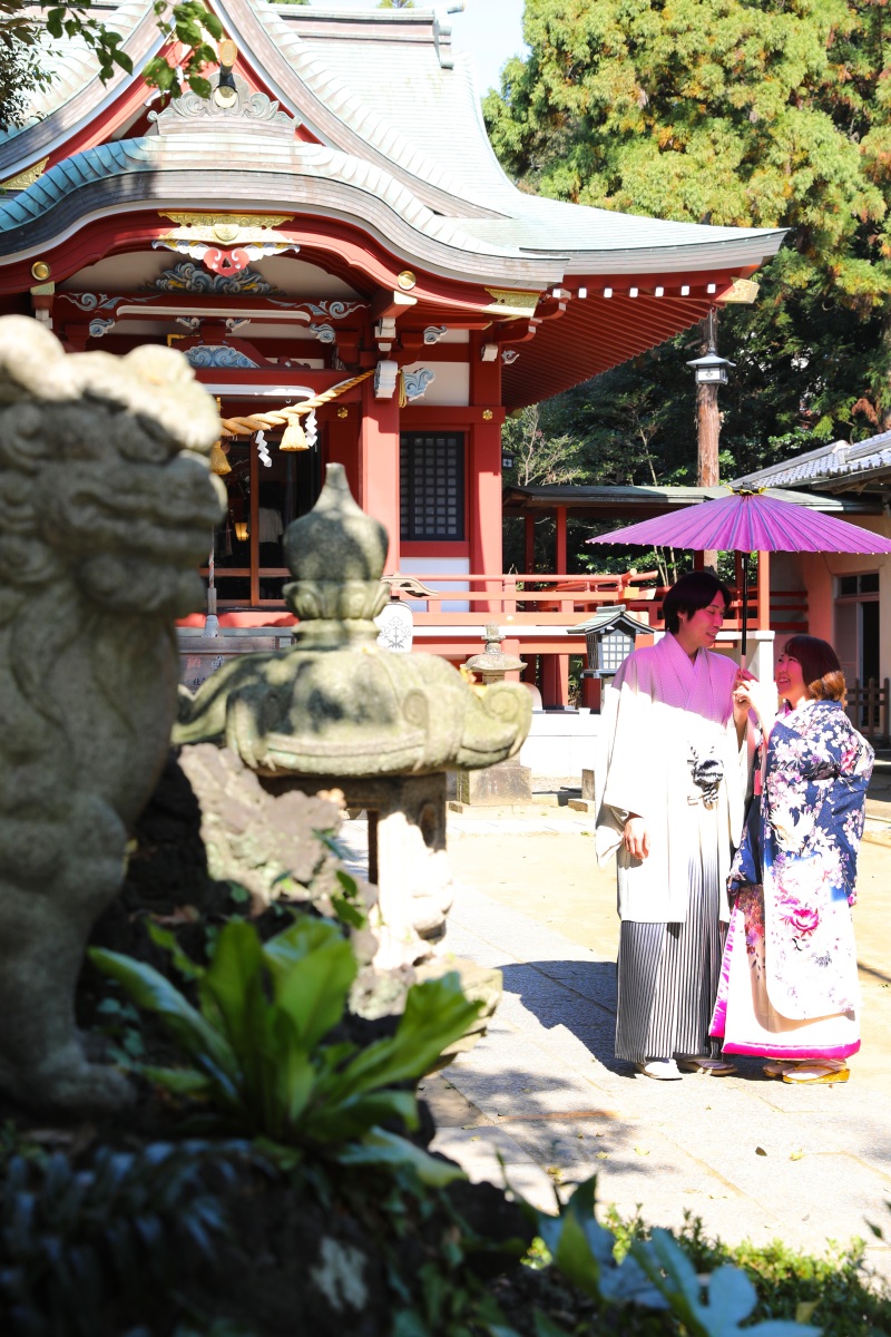 お二人のお写真も