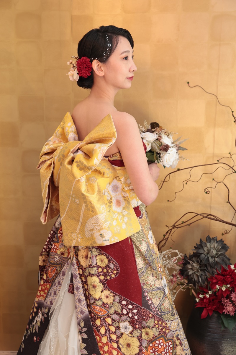 後ろ姿もお写真に