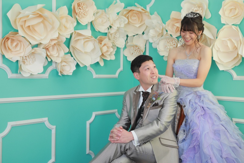 お２人のラブラブショット！